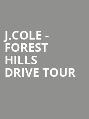 J.COLE - FOREST HILLS DRIVE TOUR at O2 Arena